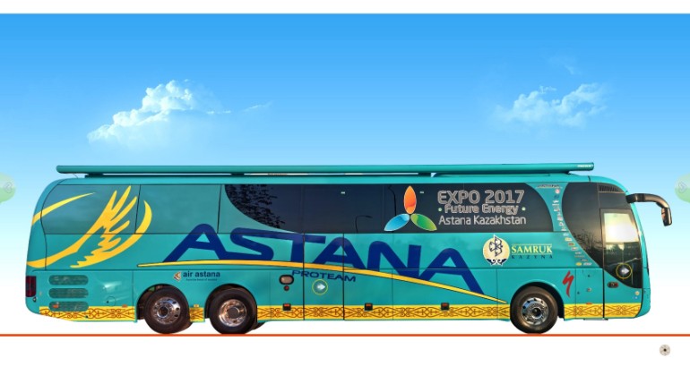 Team Astana Cycling - City Pullman - Virtual Tour
