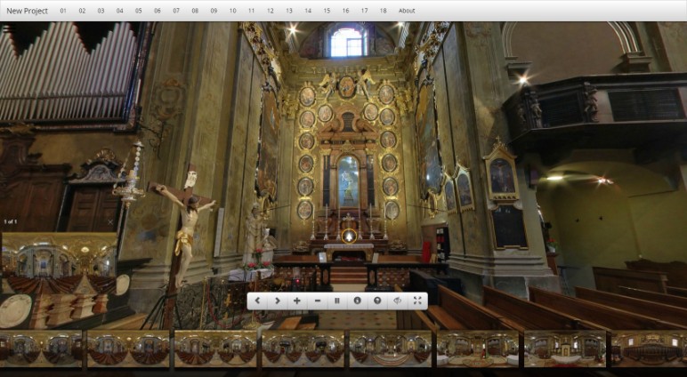 Chiesa della Collegiata ad Arona Virtual Tour