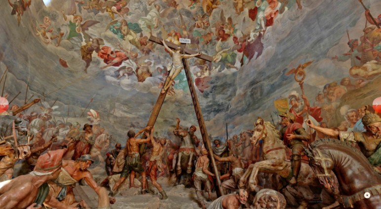 Sacro Monte Varese - Crocefissione Cappella dieci