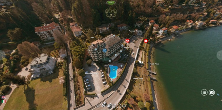 Villa Aminta dal Drone