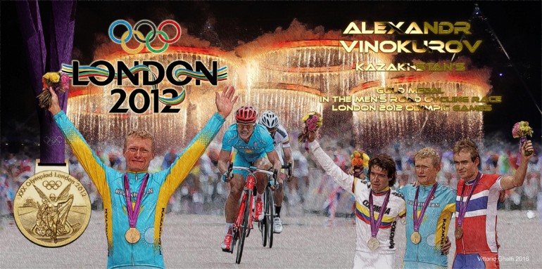 Alexander Vinokurov London 2012 Gold Medal